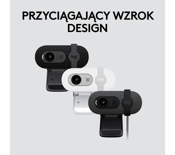 Logitech Brio 100  Grafitowy