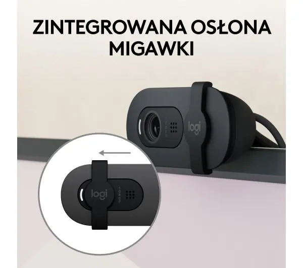 Logitech Brio 100  Grafitowy