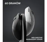 Logicool G PRO X SUPERLIGHT 2 ホワイト Mysz Logitech G PRO X SUPERLIGHT 2 Biały (910006639