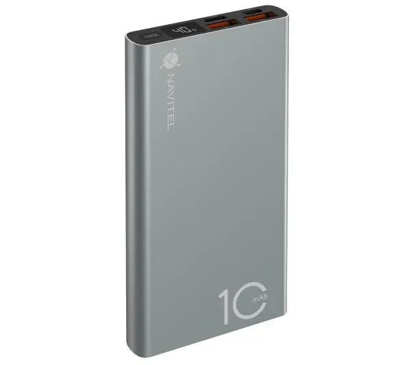 Navitel PWR10 AL Silver 10000mAh 22,5W Srebrny