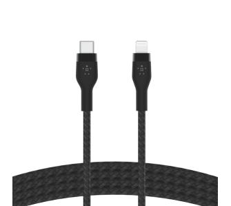 Kabel Belkin Braided USB-C do Lightning 3m Czarny