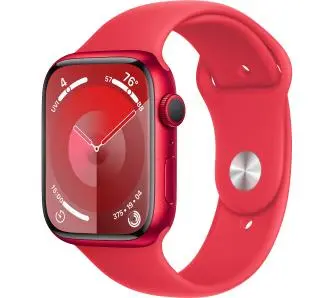 Smartwatch Apple Watch Series 9 GPS koperta 45mm z aluminium (PRODUCT)RED pasek sportowy (PRODUCT)RED S/M