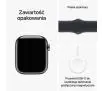 Apple Watch Series 9 GPS + Cellular koperta 41mm stali nierdzewna Mocny grafit pasek sportowy Mocny grafit S/M