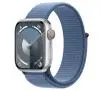 Apple Watch Series 9 GPS + Cellular koperta 45mm z aluminium Srebrny opaska sportowa Niebieska