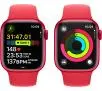 Apple Watch Series 9 GPS koperta 41mm z aluminium z edycji (PRODUCT)RED pasek sportowy (PRODUCT)RED M/L