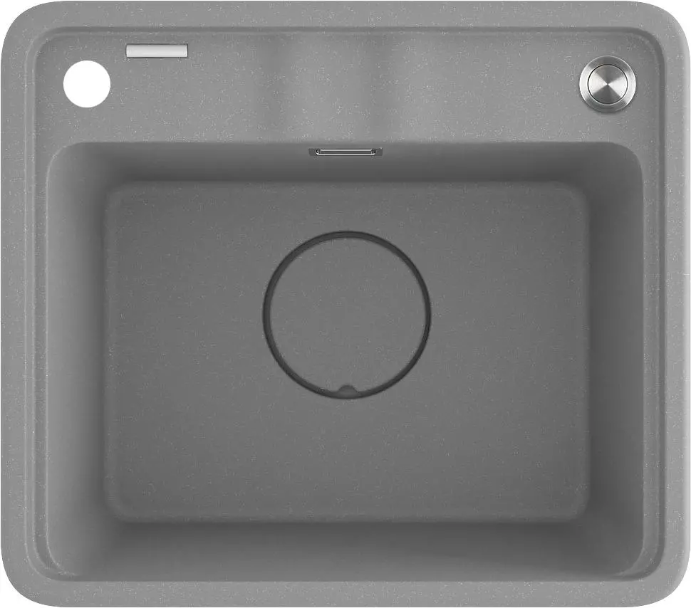 Zlewozmywak Deante MOMI ZKM S103 Granitowy Szary metalik
