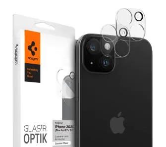 Szkło hartowane Spigen na aparat Glas.tR Optik do iPhone 15 / 15 Plus - 2 pack