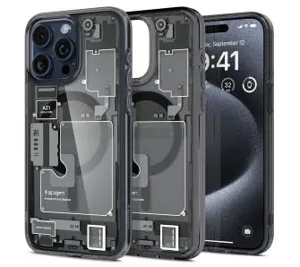 Etui Spigen Ultra Hybrid MagFit do iPhone 15 Pro zero one