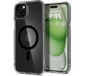 Etui Spigen Ultra Hybrid MagFit do iPhone 15 Czarny