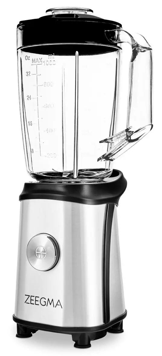 Blender kielichowy Zeegma Vitamine 1l Młynek 2 butelki