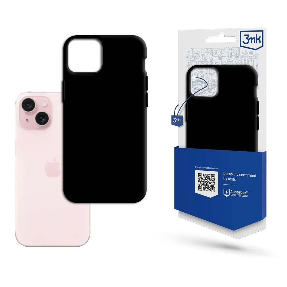 Etui 3mk Matt Case do iPhone 15 Czarny