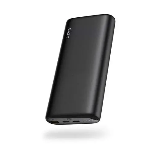фото Зовнішній акумулятор (павербанк) Aukey 20000mAh 65W Black (PB-Y37)