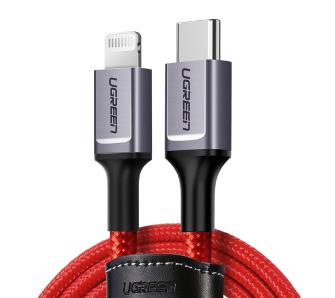 Kabel UGREEN USB-C do Lightning 1m US298 Czerwony