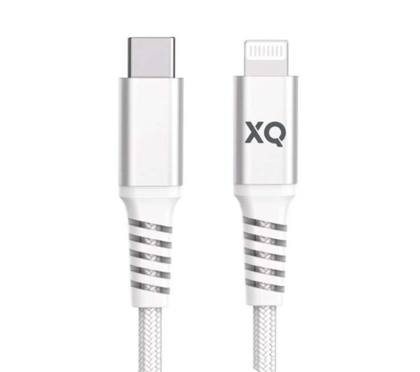Фото - Кабель Xqisit Lightning do USB C 2,0 2m Biały 