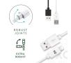 Kabel Xqisit Lightning do USB-A 2,0 1,5m Biały