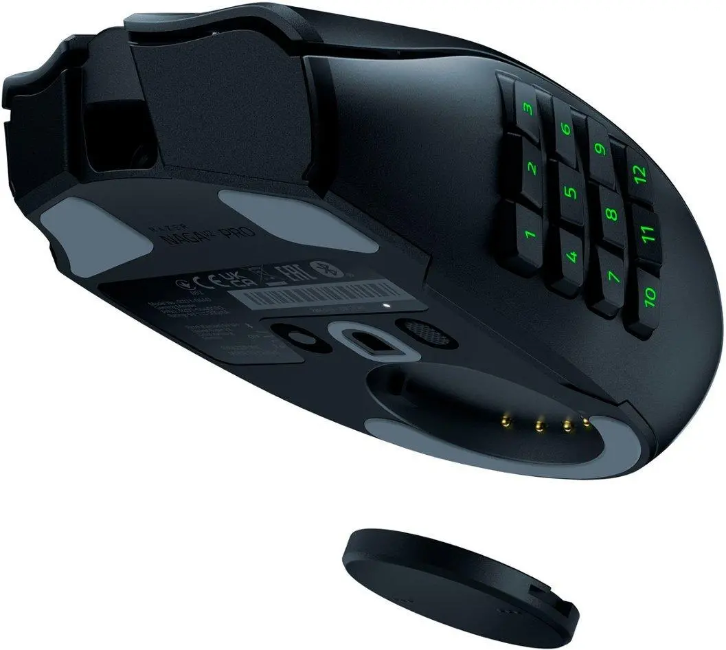 マウス・トラックボール Razer NAGA V2 PRO Razer Naga V2 Pro - ergonomiczna mysz do gier MMO z 16