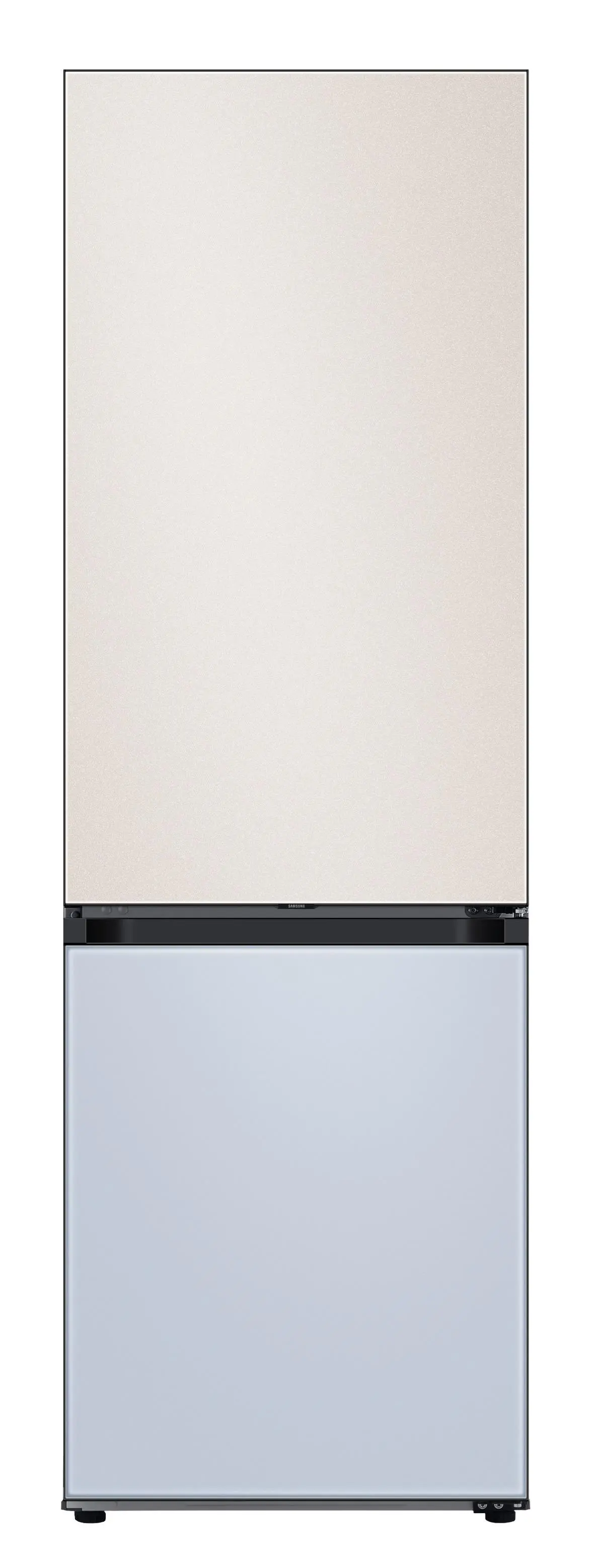 Lodówka Samsung Bespoke RB38C7B6AAP Pełny No Frost 203cm Szuflada z kontrolą wilgotności Satynowy Beż/Satynowy Błękit