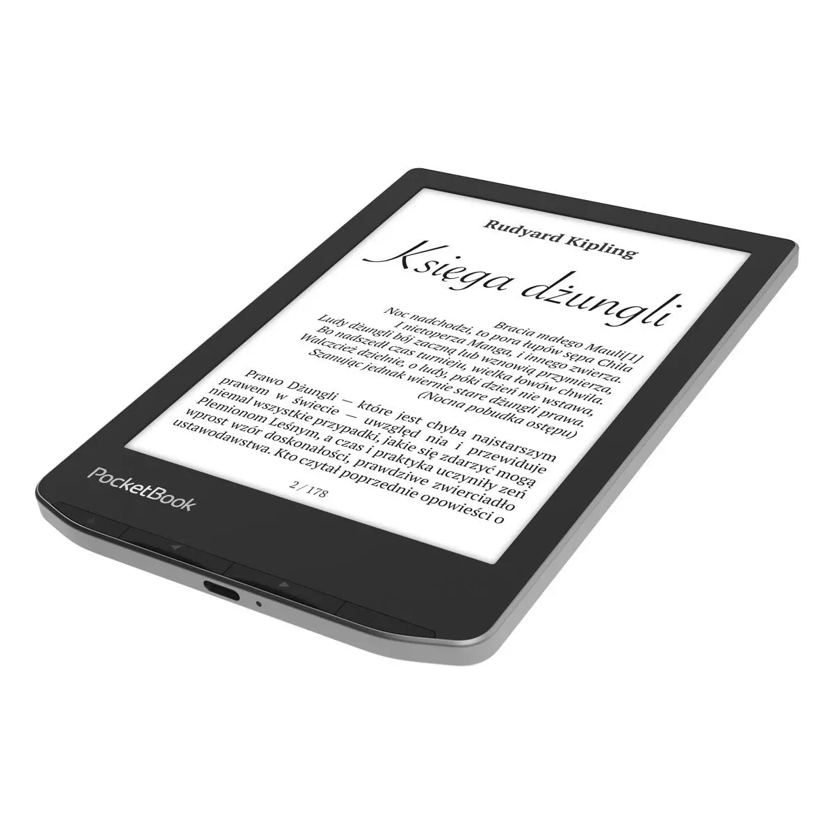 Czytnik E-booków Pocketbook Verse 6" 8GB WiFi Szary