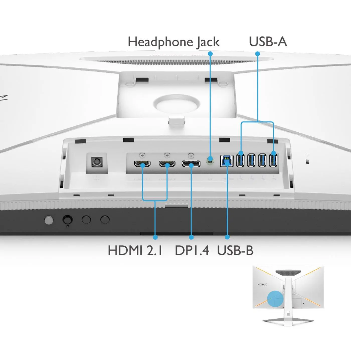 BENQ MOBIUZ EX2710U 4K 144HZ ゲーミングモニター Monitor BenQ MOBIUZ EX2710U 27