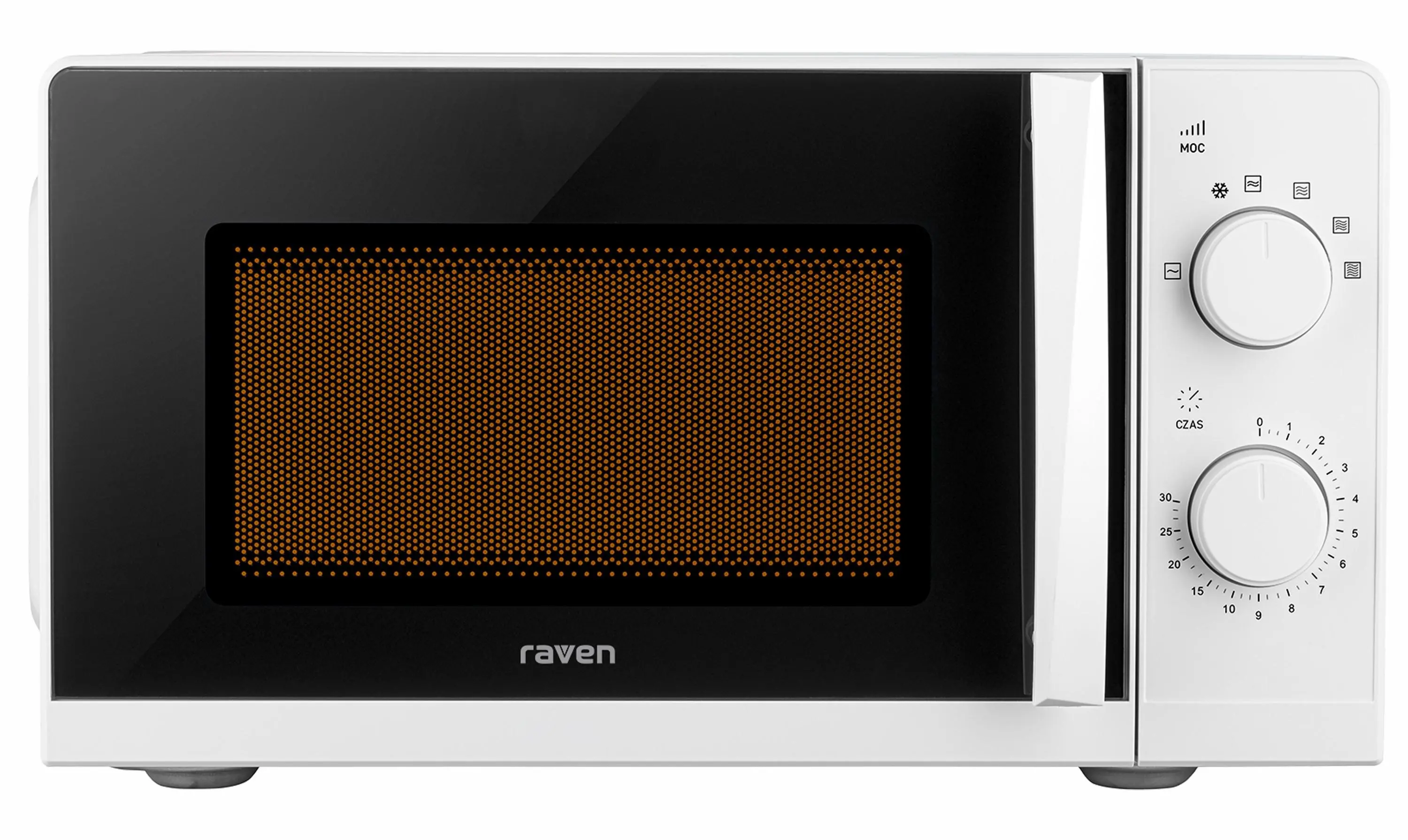Kuchenka mikrofalowa Raven EKM003 20 l 700 W Rozmrażanie