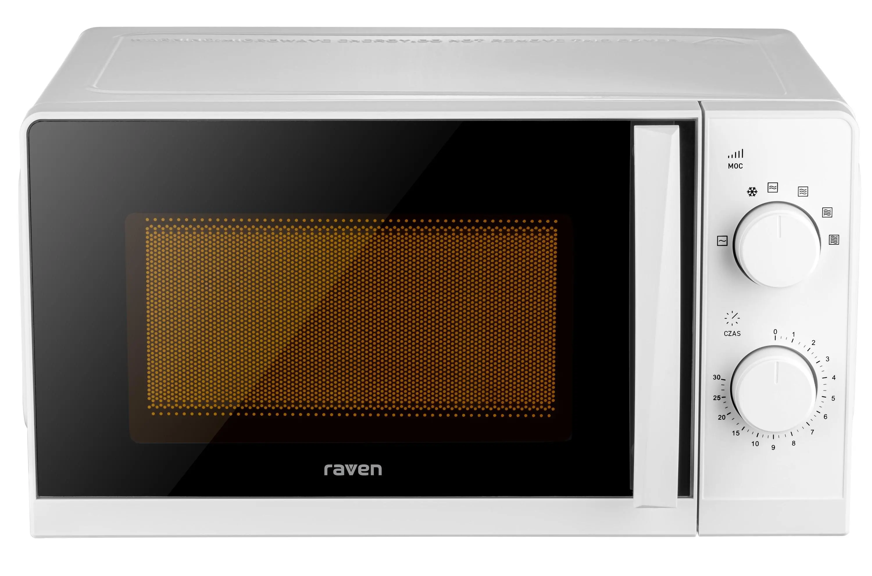 Kuchenka mikrofalowa Raven EKM003 20 l 700 W Rozmrażanie