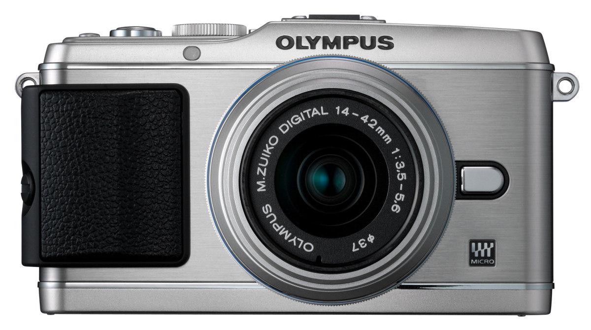 Olympus Pen E-P3 + 14-42 mm II + 40-150 mm (srebrny)