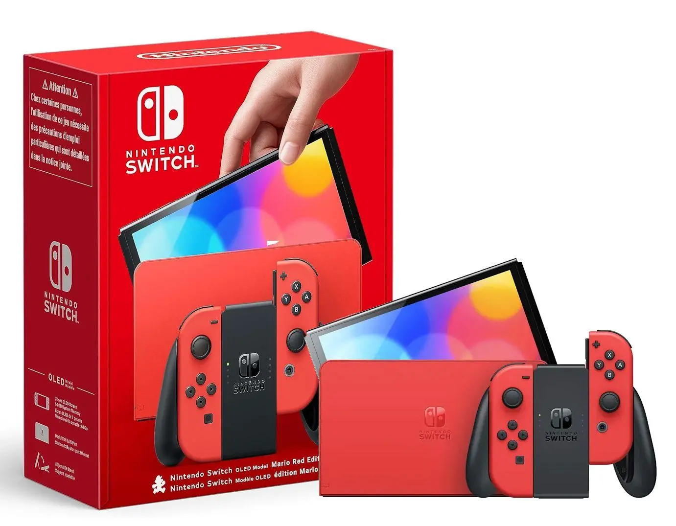 Konsola Nintendo Switch OLED Mario Red Edition Czerwony