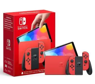 Konsola Nintendo Switch OLED Mario Red Edition Czerwony