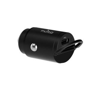 Ładowarka samochodowa Puro Mini Car Fast Charger 1 x USB-C Power Delivery 20 W (czarny)