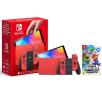 Konsola Nintendo Switch OLED Mario Red Edition (czerwony) + Super Mario Bros. Wonder