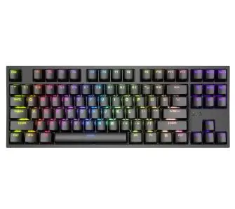 Klawiatura mechaniczna Genesis Thor 404 TKL US RGB Gateron Yellow Pro Czarny