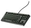 Klawiatura mechaniczna Genesis Thor 404 TKL US RGB Gateron Yellow Pro Czarny