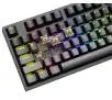 Klawiatura mechaniczna Genesis Thor 404 TKL US RGB Gateron Yellow Pro Czarny