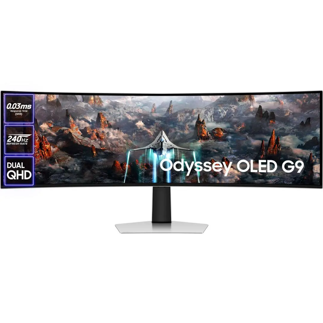 Monitor Samsung Odyssey OLED G9 S49CG950SU  49" 5K OLED 240Hz 0,03ms Zakrzywiony Gamingowy