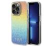 Etui Guess IML Faceted Mirror Disco Iridescent GUHCP15LHDECMI do iPhone 15 Pro Tęczowy