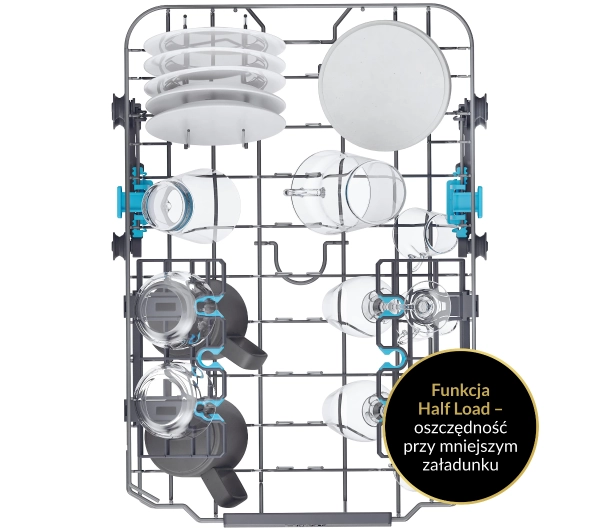 Haier I-Pro Shine Seria 4 XI1C3TB2FB 44,8cm Funkcje AI Automatyczne otwieranie drzwi Szuflada na sztućce  - Kup na Raty - RRSO 0%