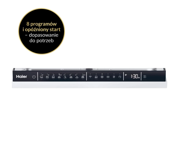 Haier I-Pro Shine Seria 4 XI1C3TB2FB 44,8cm Funkcje AI Automatyczne otwieranie drzwi Szuflada na sztućce  - Kup na Raty - RRSO 0%