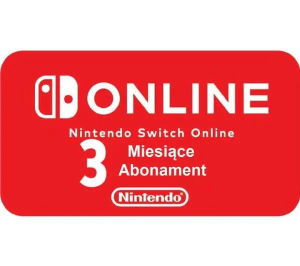 Abonament Nintendo Switch Online 3m-ce [bon agencyjny] Obecnie dostępne tylko w sklepach stacjonarnychDostęp po opłaceniu zakupu