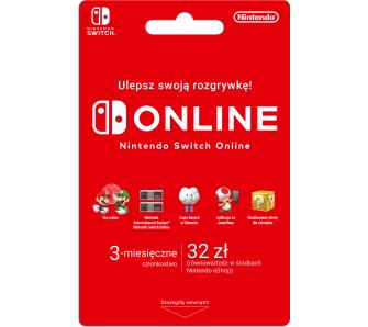 Abonament Nintendo Switch Online 3m-ce