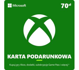 Karta podarunkowa Xbox 70 zł [kod aktywacyjny] Obecnie dostępne tylko w sklepach stacjonarnych RTV EURO AGD