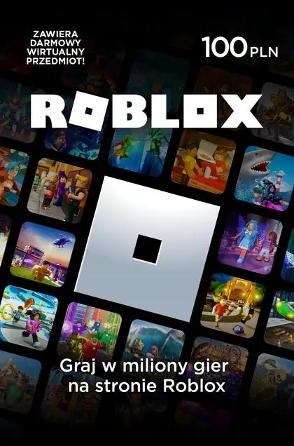 Doładowanie Roblox 100zł [bon agencyjny] Obecnie dostępne tylko w sklepach stacjonarnych RTV EURO AGD