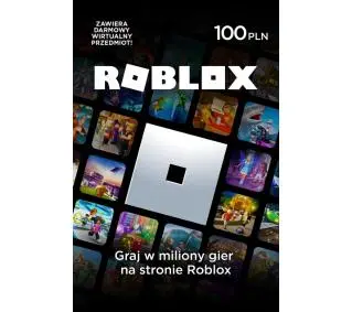 Doładowanie Roblox 100zł [bon agencyjny] Obecnie dostępne tylko w sklepach stacjonarnych RTV EURO AGDDostęp po opłaceniu zakupu
