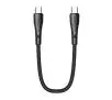 Kabel Mcdodo USB-C do USB-C CA-7640 PD 60W 0,2m Czarny