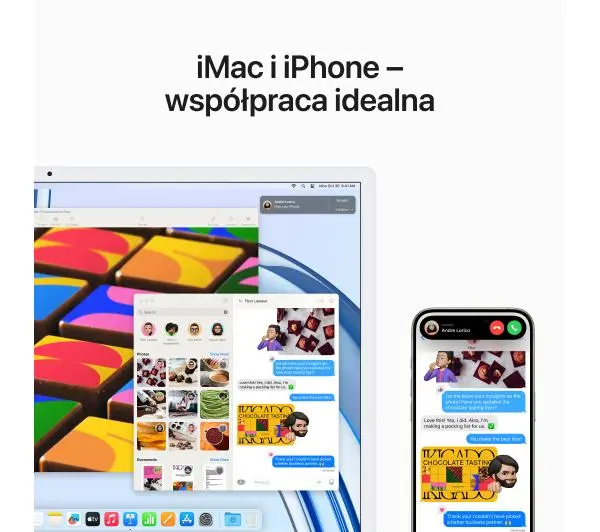 Apple iMac Retina 4.5K M3 MQRN3ZE/A 23,5" 8GB RAM 256GB Zielony - Kup na Raty - RRSO 0%