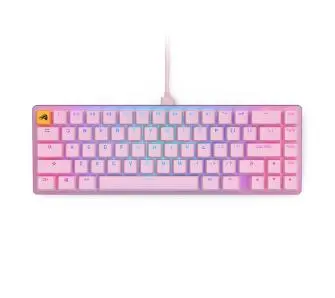 Klawiatura mechaniczna Glorious GMMK 2 Compact 65% RGB Różowy