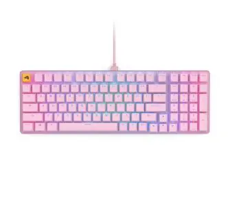 Klawiatura mechaniczna Glorious GMMK 2 Full-size 96% RGB Różowy