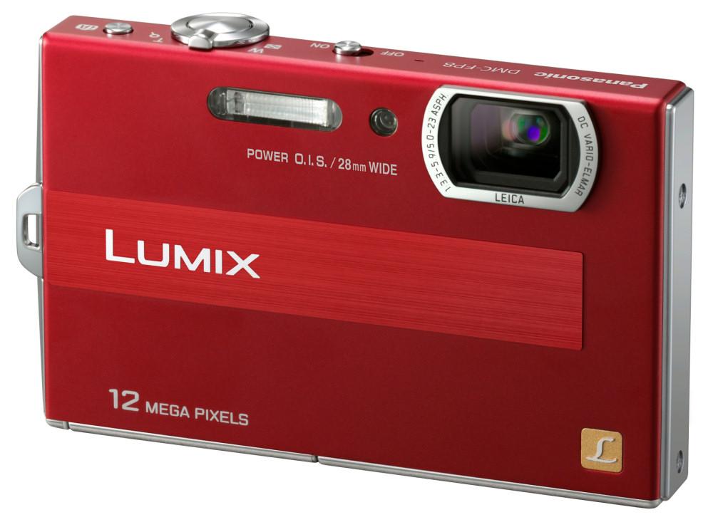 Panasonic Lumix DMC-FP8 (czerwony)