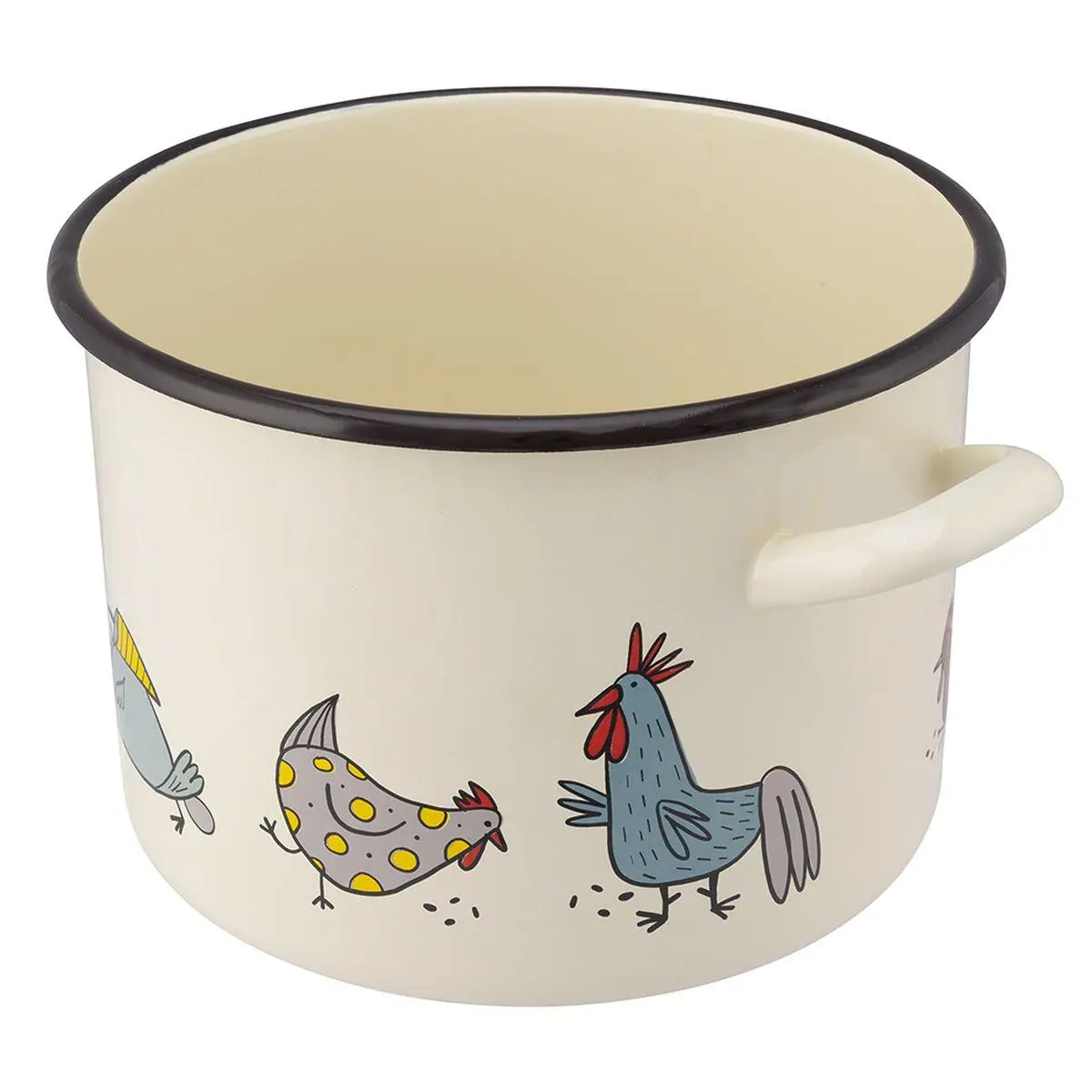 Garnek Silesia Rybnik 02050021292 Kurki Indukcja Emalia 7,5l