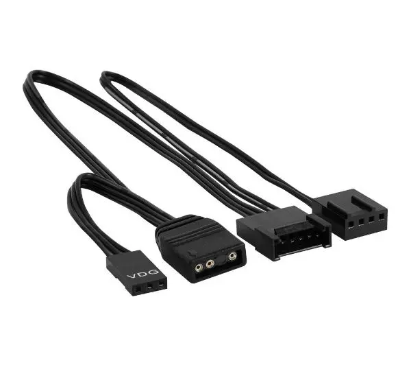 Aerocool Duo 12 ARGB Pro 120mm 3szt. Czarny