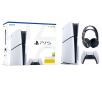 Konsola Sony PlayStation 5 D Chassis (PS5) 1TB z napędem + słuchawki PULSE 3D (szary kamuflaż)